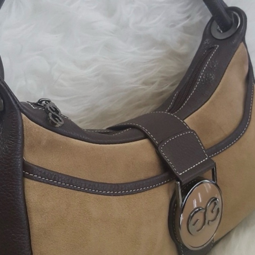 Escada Sport Leather Suede Bag - Picture 7 of 11